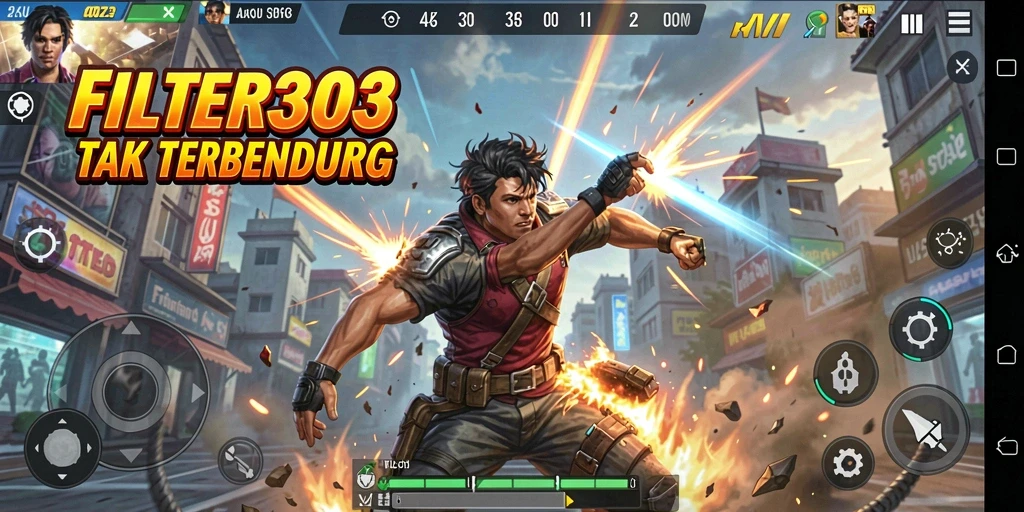 Tangkapan layar FILTER303 menampilkan aksi mendebarkan dalam gameplay.