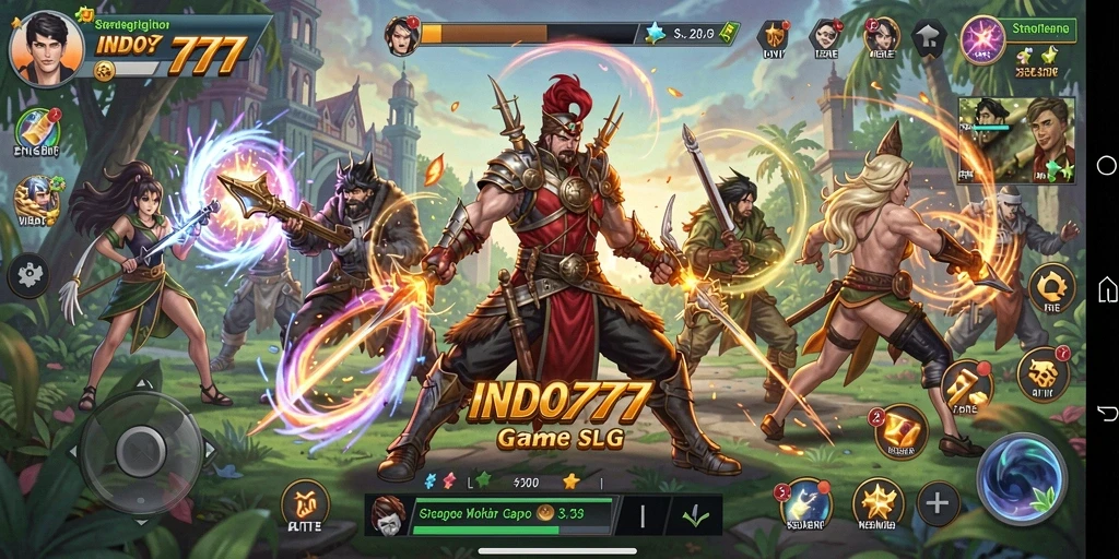 Tampilan gameplay menarik di dalam INDO777 yang penuh strategi.