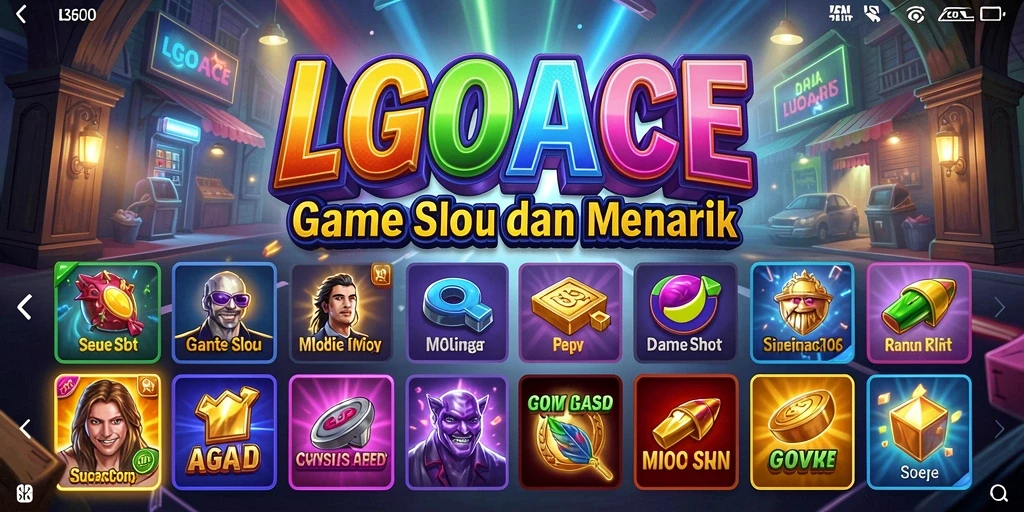 Tampilan menarik dari gameplay LGOACE yang seru.
