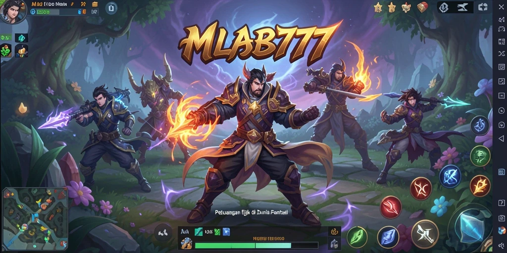 Menampilkan gameplay seru dan dunia yang luas dalam MLBB777.