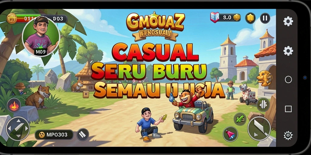 Tampilan gameplay seru dan penuh warna dari MPO303.