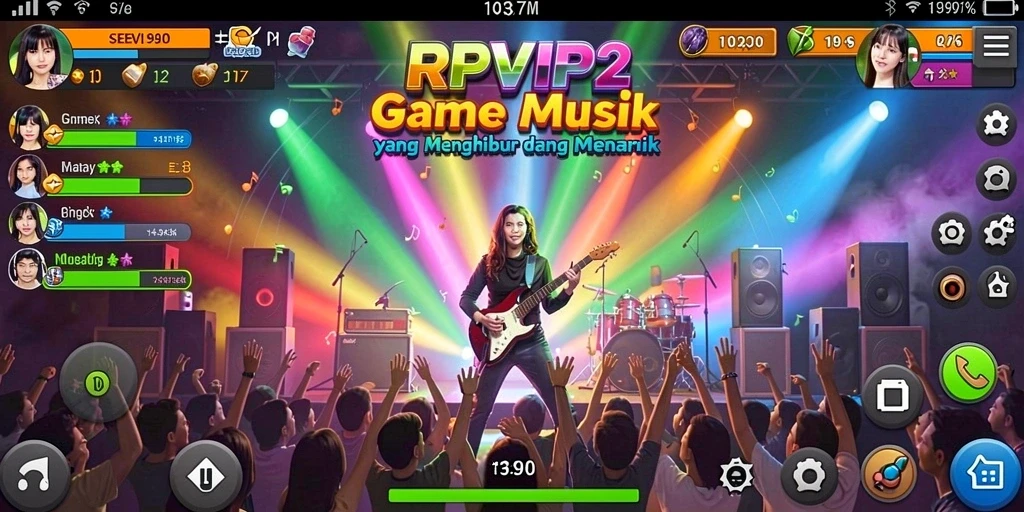 Tampilan gameplay RPVIP2 yang seru dan interaktif.