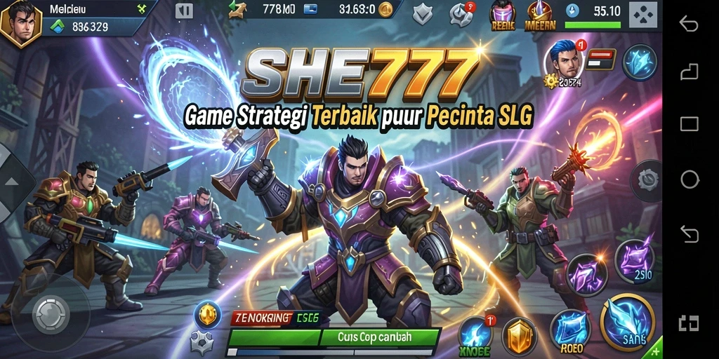 Tampilan gameplay menarik dengan aksi strategi di <strong>SHE777</strong>.